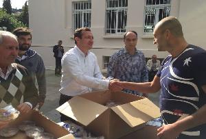 Cuma namazı sonrası adalardaki tüm camilerimizde aşuremizi paylaştık. 